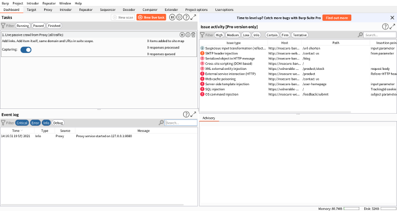 Burpsuite-Dashboard