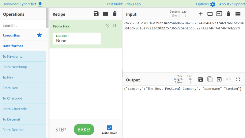 Identify the encoding format