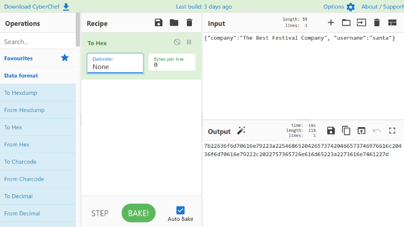 encode santa&rsquo;s cookie
